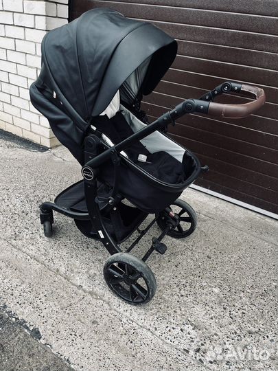 Коляска 2 в 1 экокожа