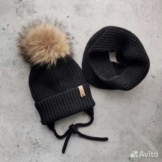 Шапка и снуд для мальчика