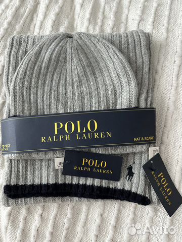 Raulph lauren комплект шапка и шарф
