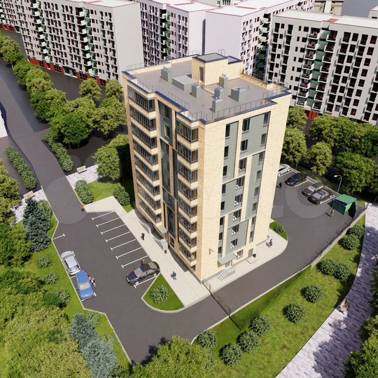 3-к. квартира, 53,7 м², 3/9 эт.