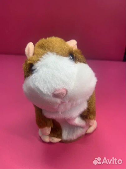 Интерактивная игрушка-повторюшка говорящий хомяк