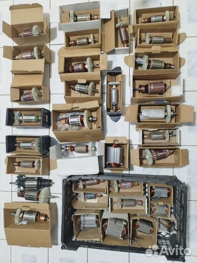 Запчасти на электроинструменты И на водяные насосы