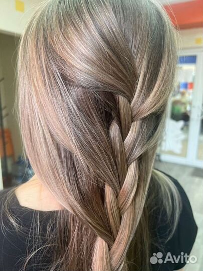 Мелирование, тонирование, airtouch, парикмахер