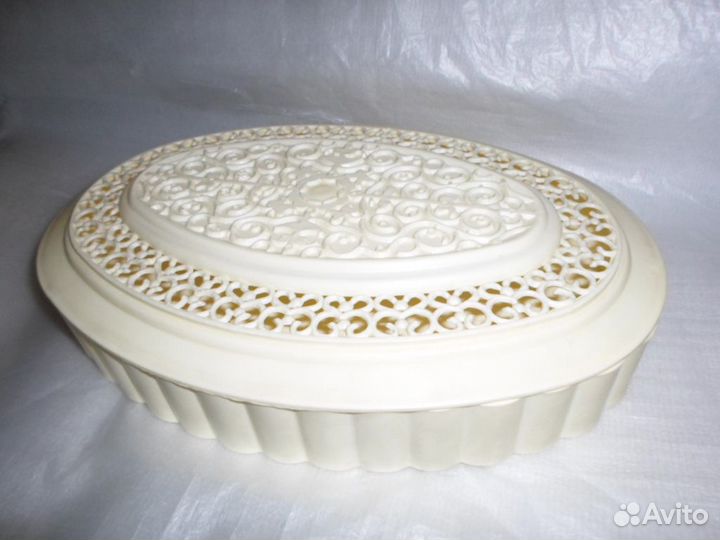 Шкатулка СССР новая фарфор пластмасса дерево метал