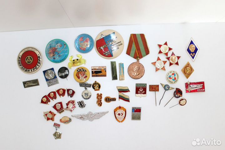 Комплект значков СССР