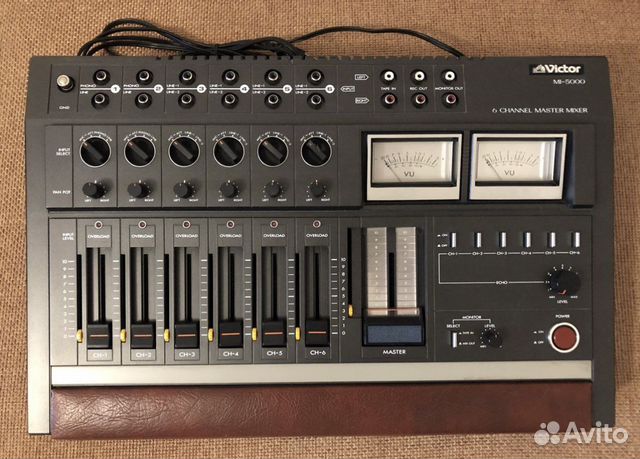 Victor (JVC) MI-5000 6 Channel Master Mixer