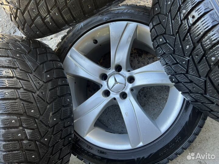 Диски с резиной на mercedes r17