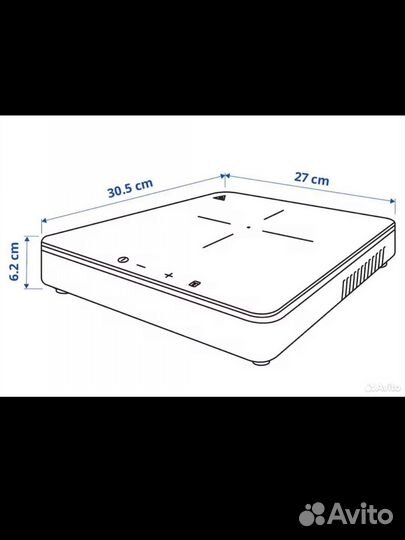 Индукционная Плита икеа IKEA