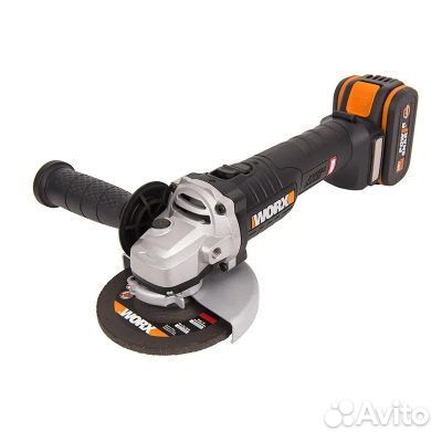 Угловая шлифмашина (болгарка) worx WX812 20V