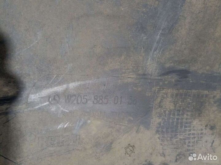 Бампер задний Mercedes-Benz C-Class W205