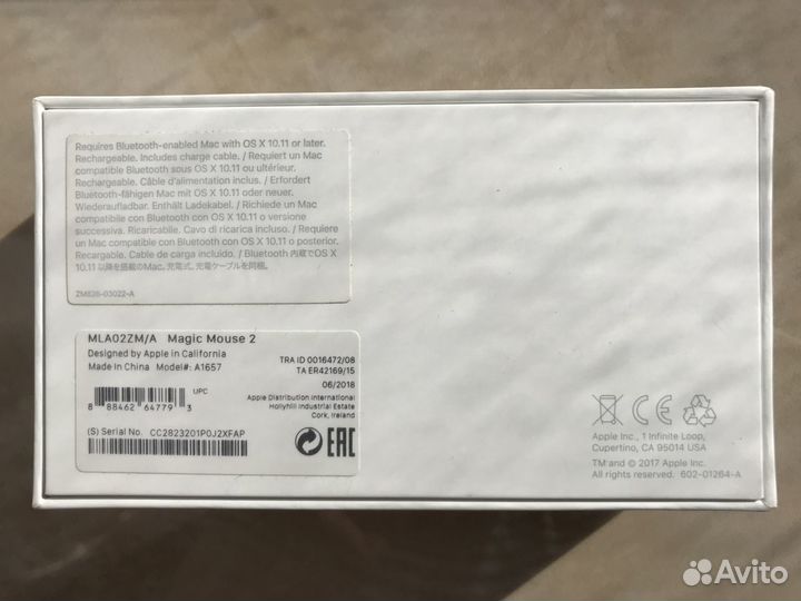 Мышь Apple Magic Mouse 2