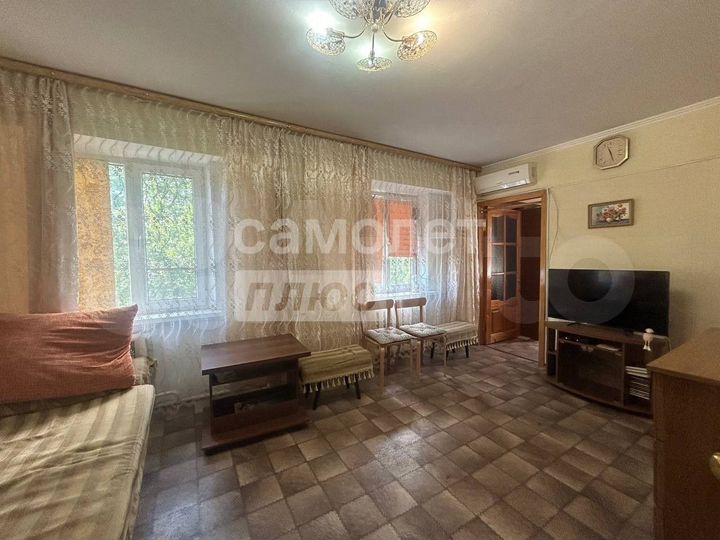3-к. квартира, 49,6 м², 2/2 эт.
