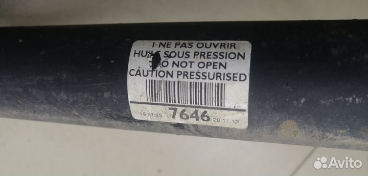 Амортизатор задний левый 408 2012