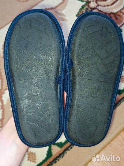 Тапочки для мальчика новые 35