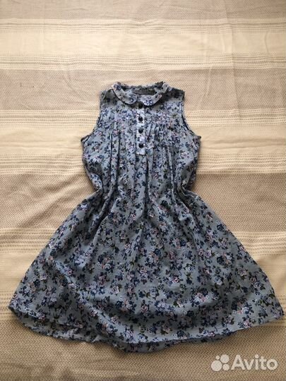 Zara basic платье хлопковое 42-44