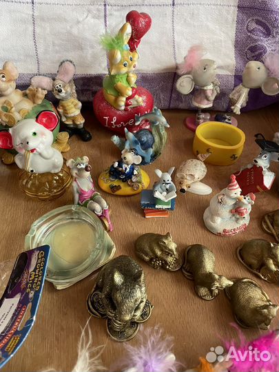 Сувениры мышки, копилки, брелки