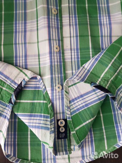 Рубашка GAP на мальчика 6-7 лет