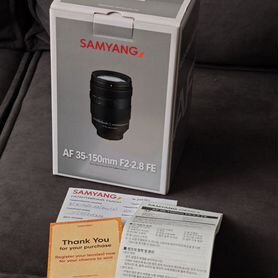 Объектив Samyang 35-150 2-2.8, офиц гарантия РФ