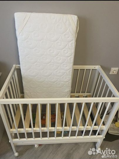 Кроватка детская приставная