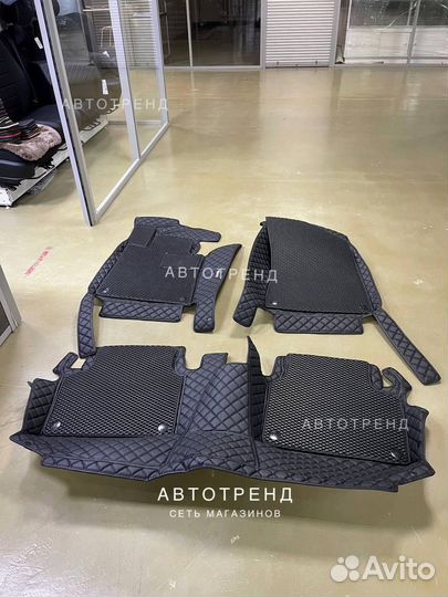 3D коврики из экокожи chery tiggo