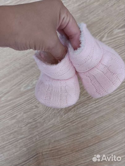 Пинетки для девочки