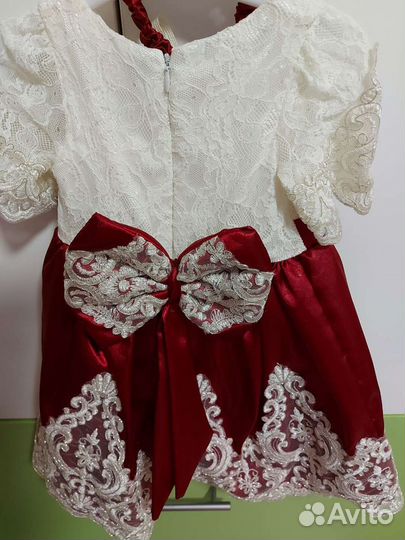 Платье нарядное детское турецкое 92