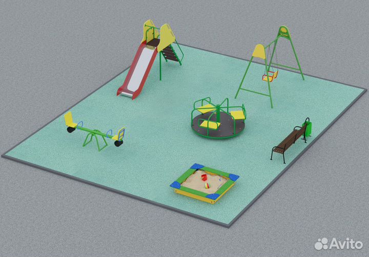 Оборудование для детской общественной площадки