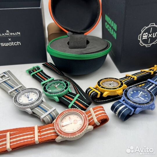 Унисекс часы Swatch Blancpain