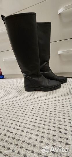 Сапоги женские натуральная кожа 39