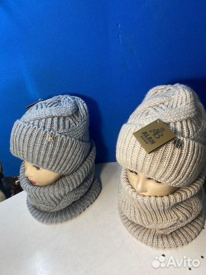 Шапка и снуд женские