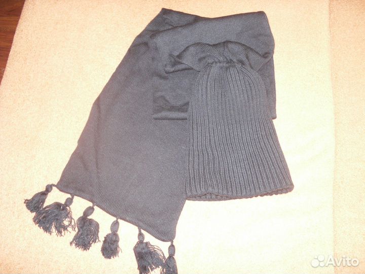 Шапка-шарф новая