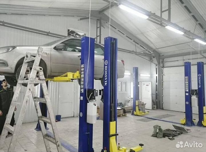 Подъемник 2-стоечный rossvik T4 г/п 4.0т