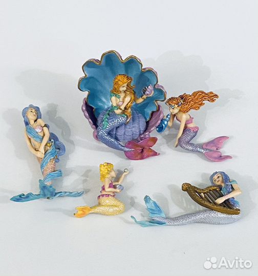 Фигурки феи и русалки