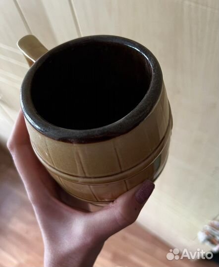 Пивная кружка керамика