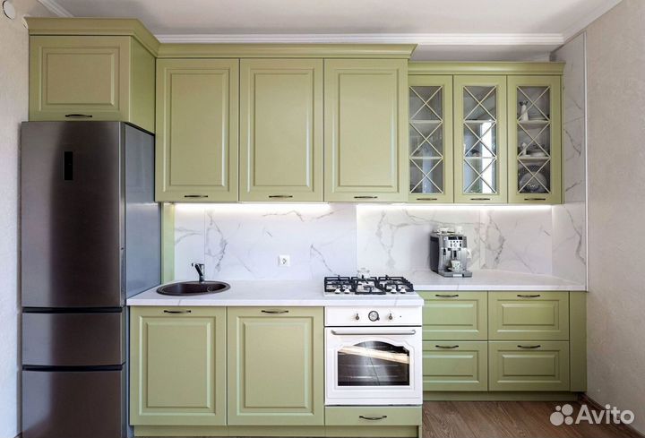 Скандинавский кухонный гарнитур на заказ