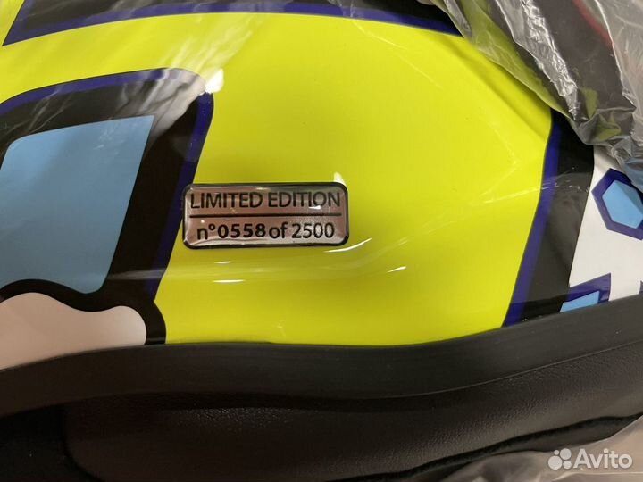 Новогодний Шлем agv pista gp winter test 2016