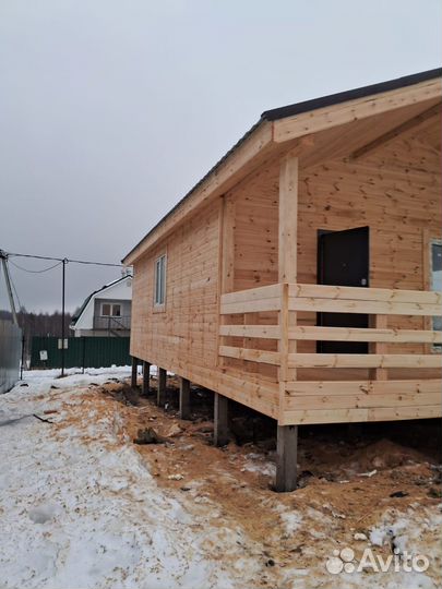 Каркасный дом 8х8