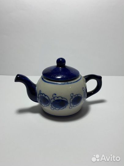 Чайник. Гжель. СССР