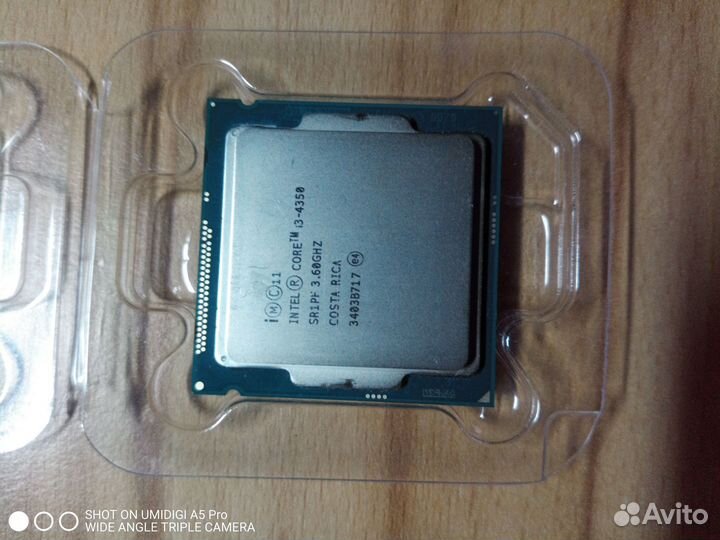 Cpu intel core i3 4350