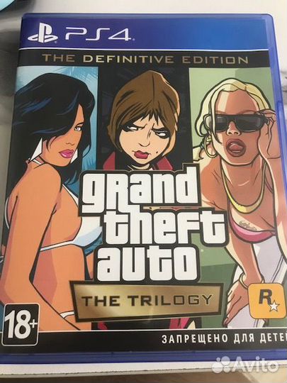 Игровые диски на ps4