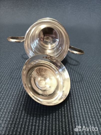 Серебряная сахарница Кубачи шикарная