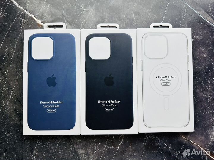 Оригинальные чехлы MagSafe для iPhone 14 Pro/Max