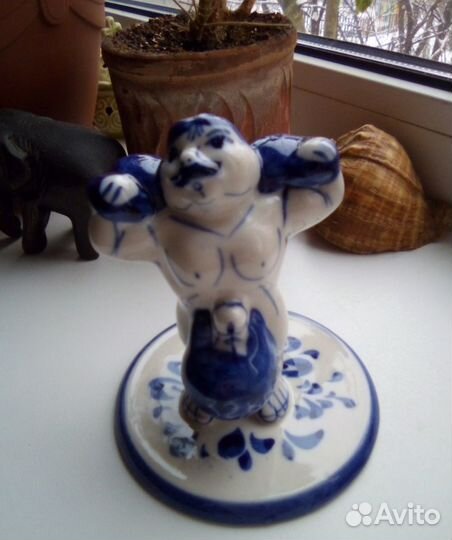 Статуэтка гжель 18+