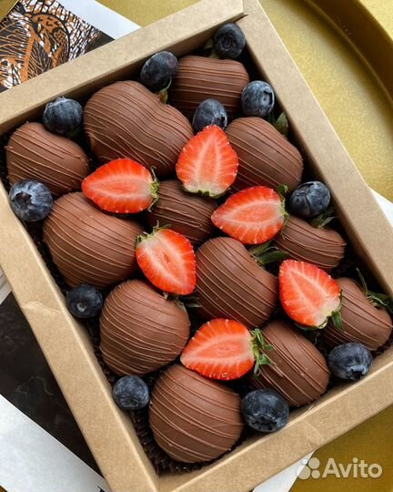 Клубника в бельгийском шоколаде