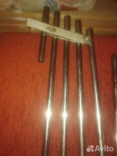 Защита переднего бампера нержавейка