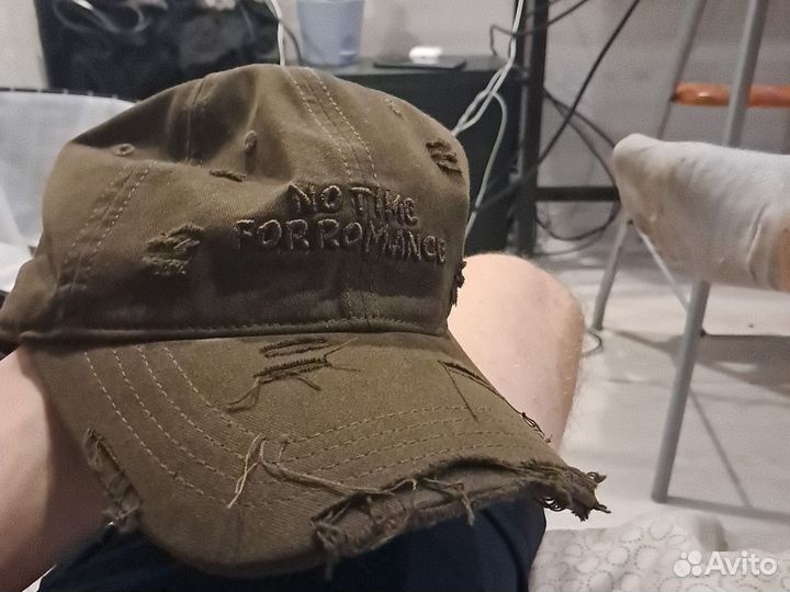 Винтажная кепка Angel wings