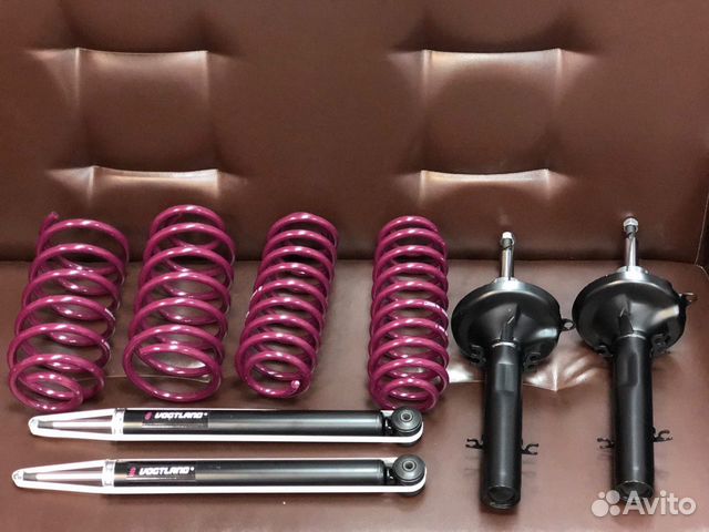 Подвеска с занижением Vogtland Mercedes C W203