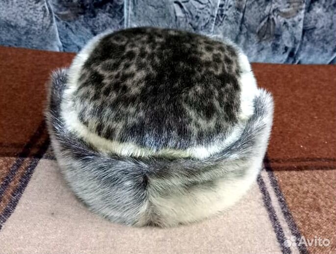 Шапка зимняя мужская с из нерпы 57-58 размер новая