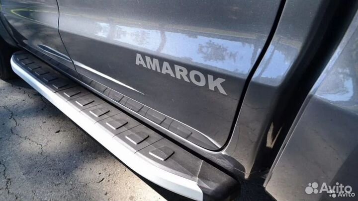 Пороги рейлинги багажники на пикапы