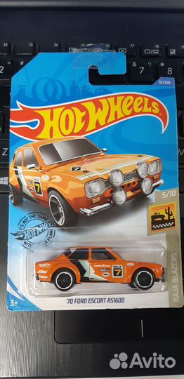 Модель Hot Wheels '70 Ford Escort RS1600.5/10.2018